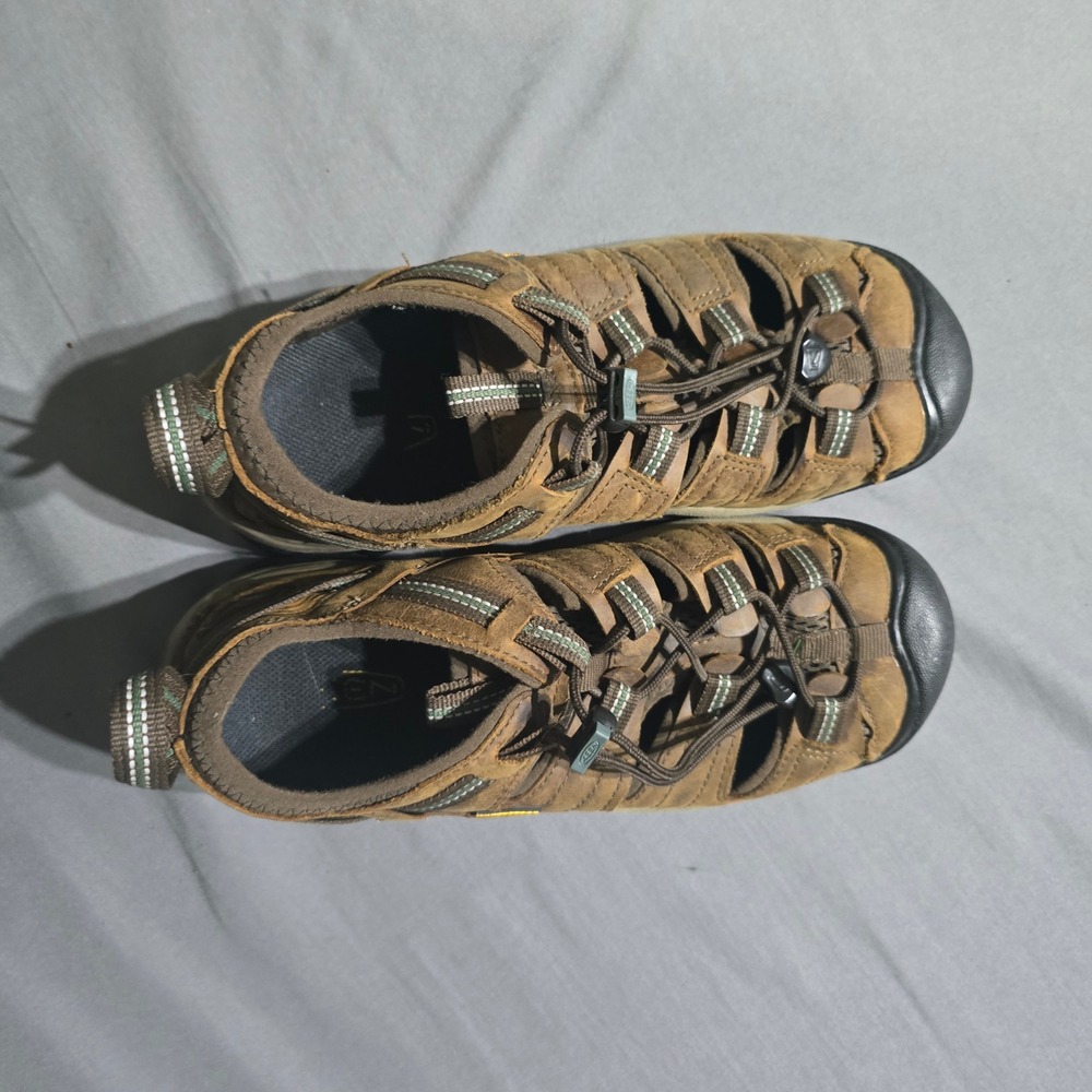 Keen Targhee III Hiking Sandals Mens 8.5 Brown Waterproof Leather 1002427